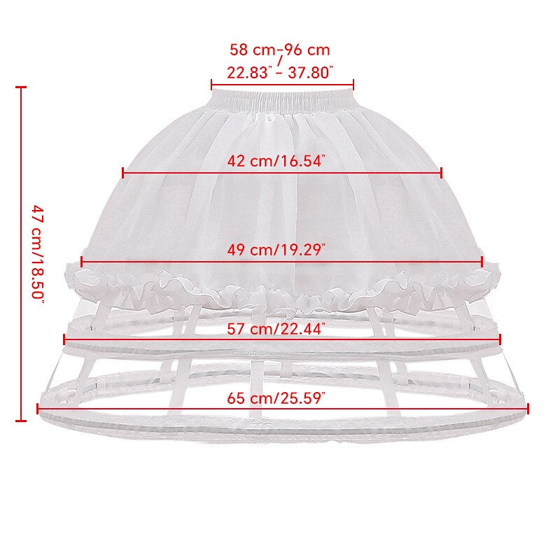 Under Skirt Petticoat Bustle