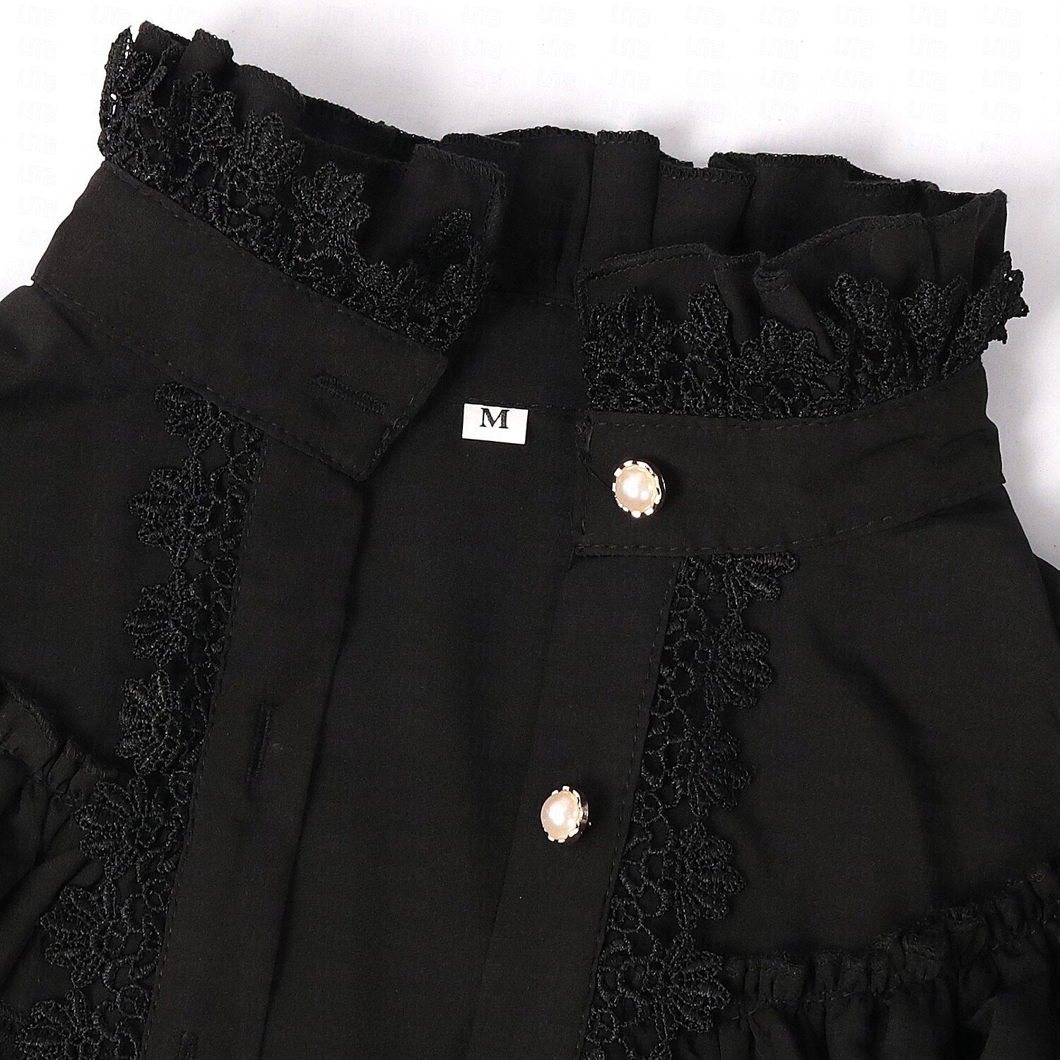 Renaissance Princess Style Ruffle Sleeve  Blouse