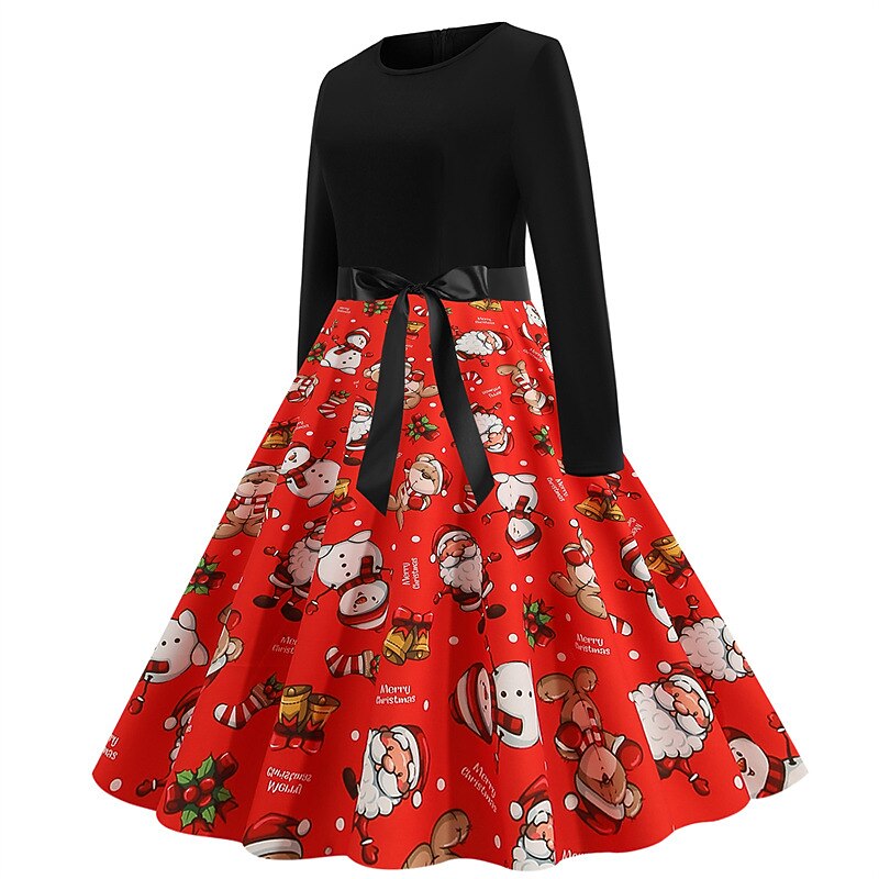 Christmas Gingerbread Party Dress