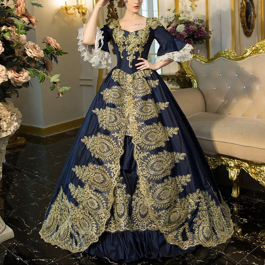 Rococo Pannier Ball Gown Robe à la Française