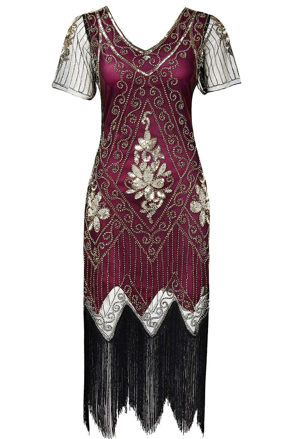 Art Deco Flapper Dress & Accessory Costume Set