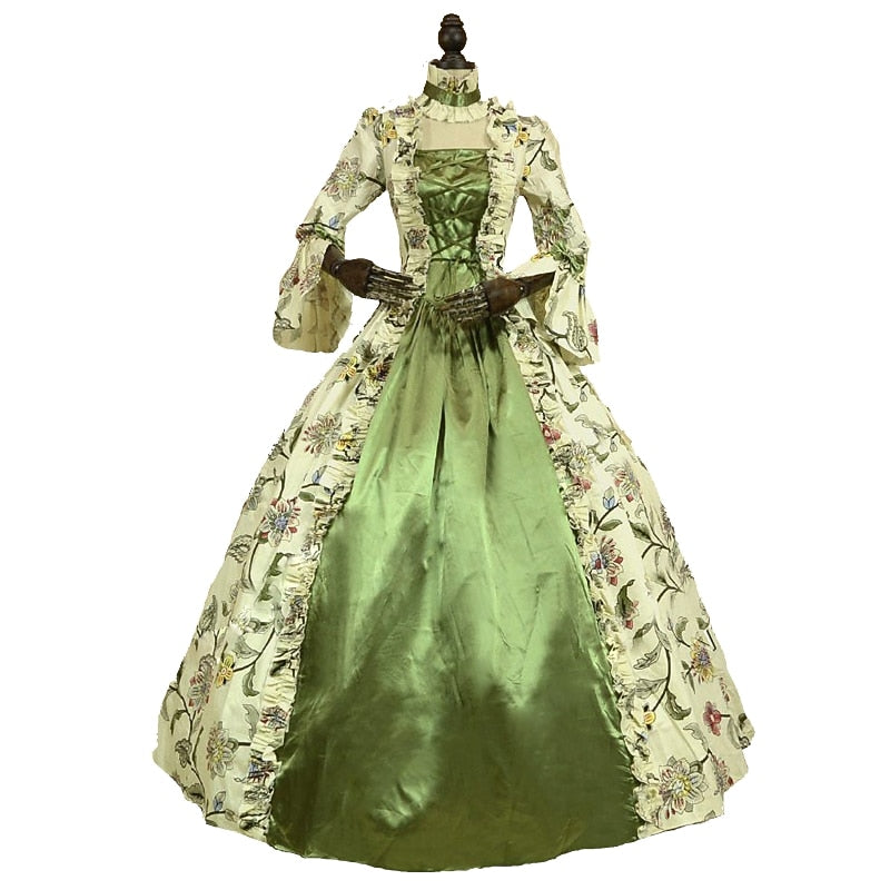 Rococo Marie Antoinette Style Gown