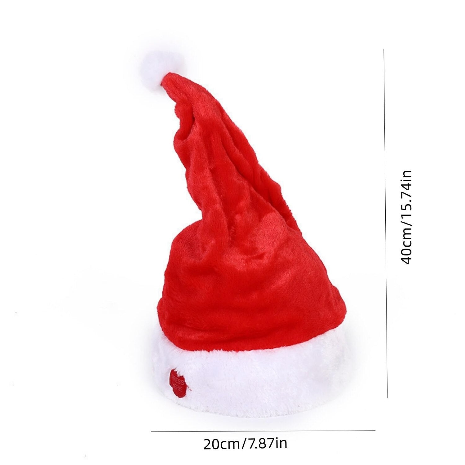 Christmas Singing & Dancing Electric Santa Hat