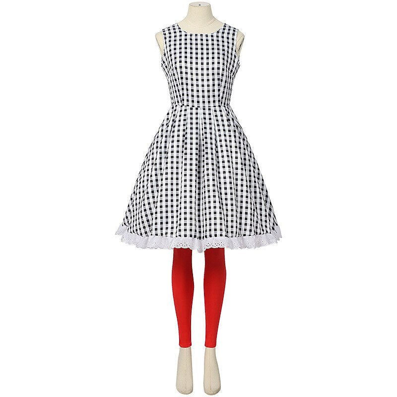 Cindy Lou Who Dress with Red Cape