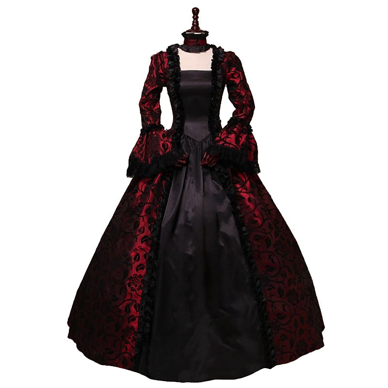 Victorian Crinoline Style Ball Gown