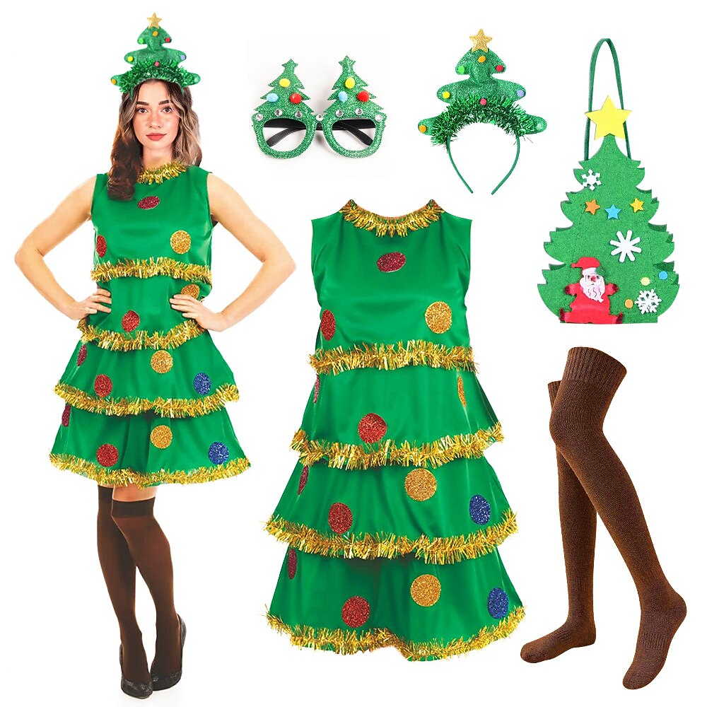 Women's Christmas Trees Outfits