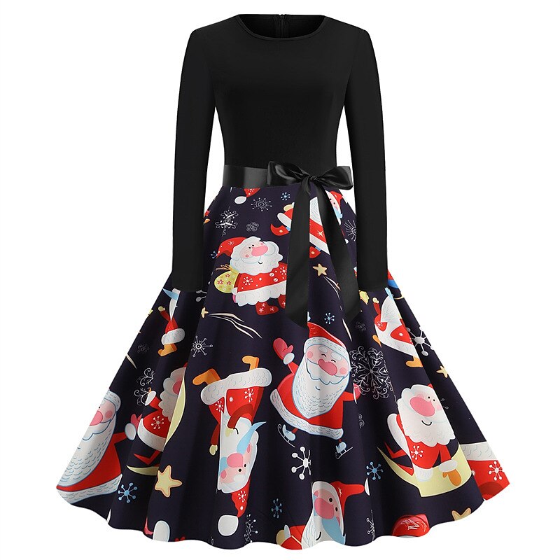 Christmas Gingerbread Party Dress