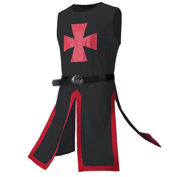 Sleeveless Medieval Templar Tunic