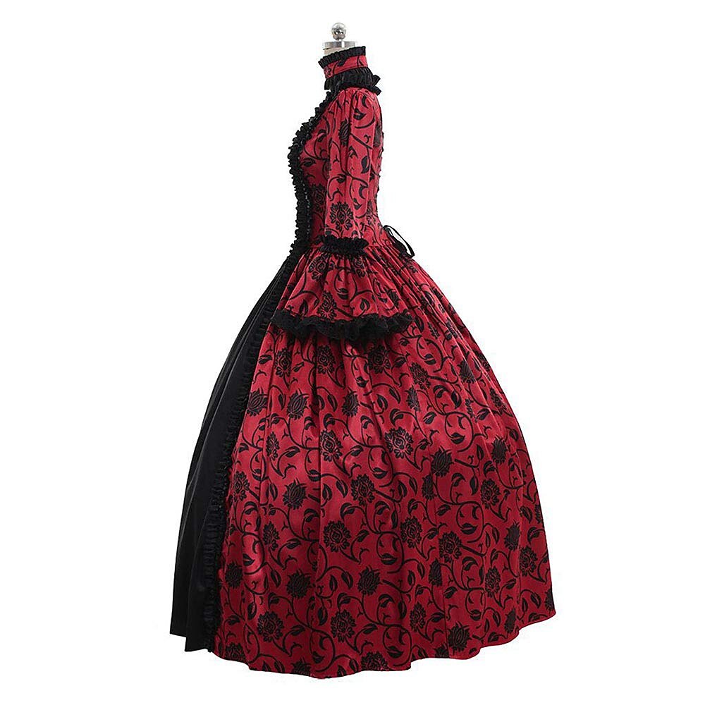 Victorian Crinoline Style Cocktail Dress