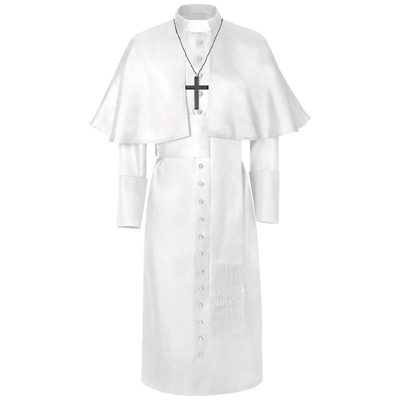 Clergy Cassock with Shoulder Cape