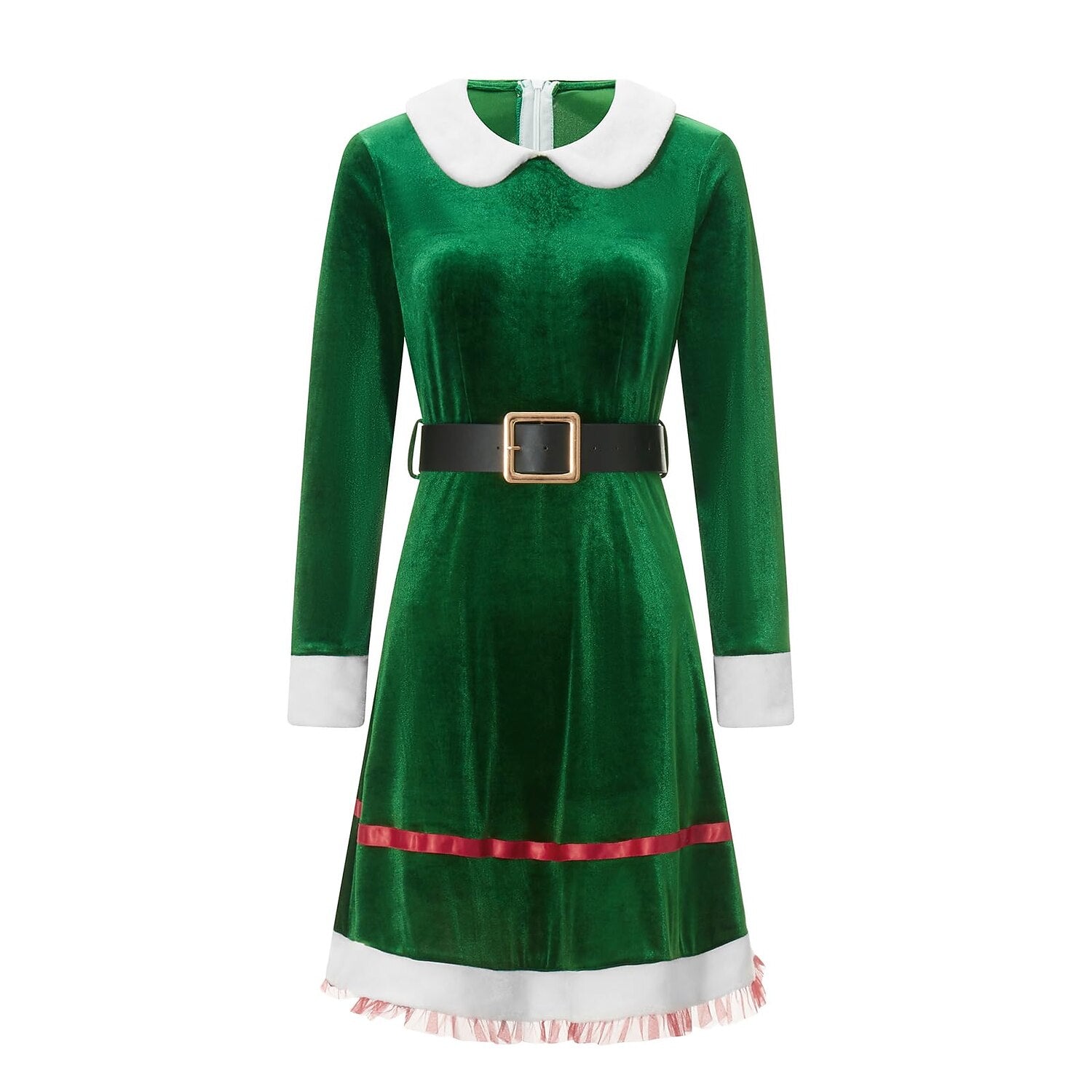 Women's Christmas Elf Dress Costume