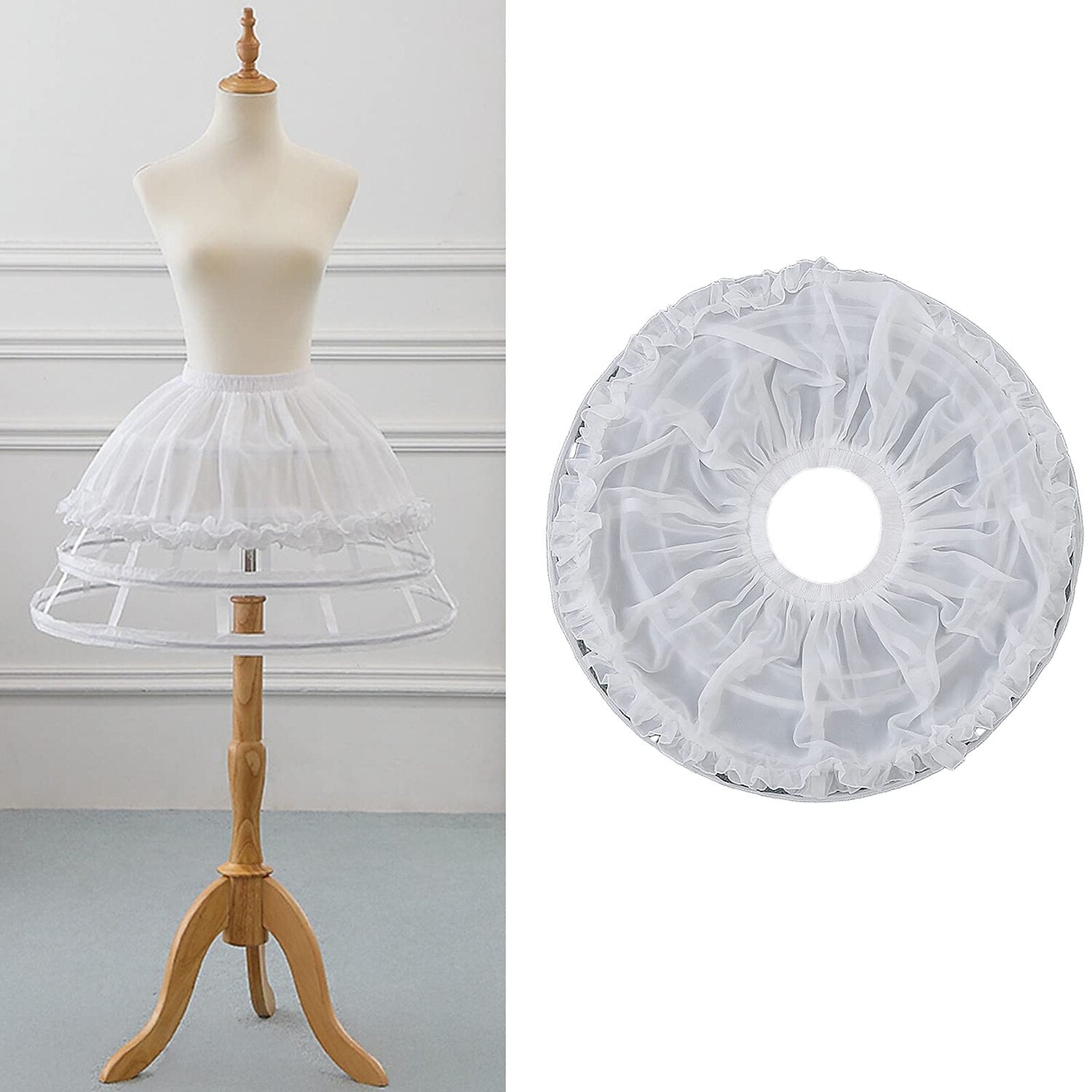 Under Skirt Petticoat Bustle