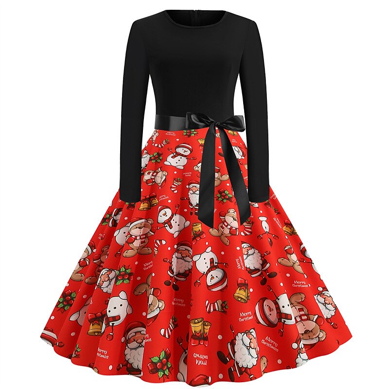 Christmas Gingerbread Party Dress