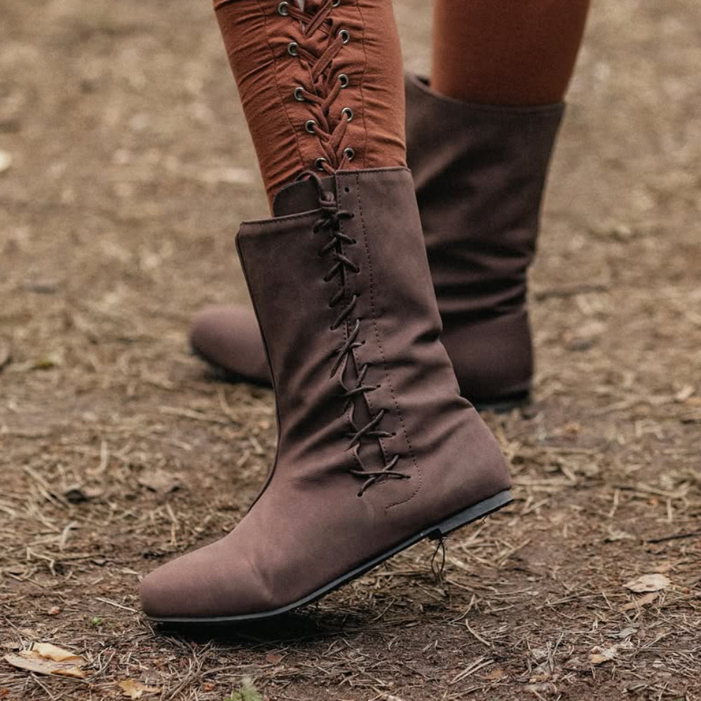 Side Laced Field Shoes