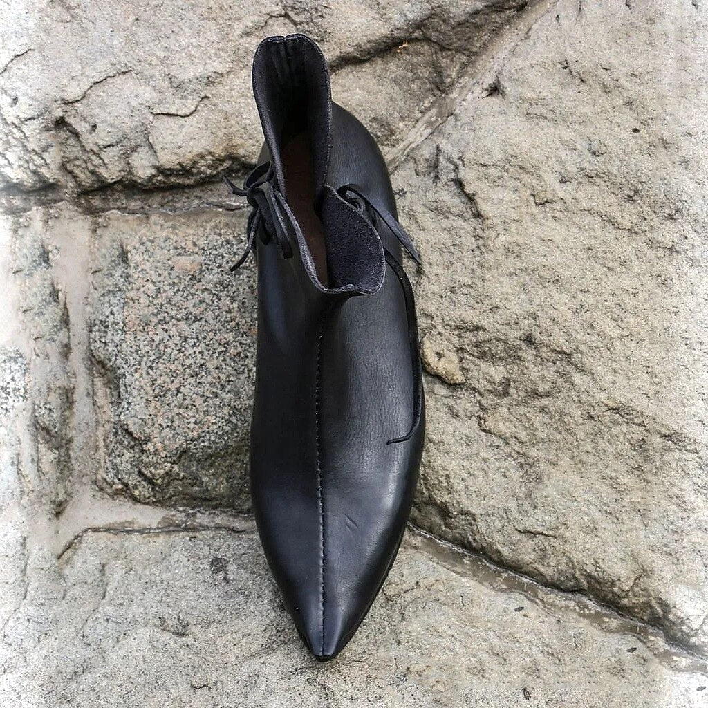 Side Laced Ankle Boots