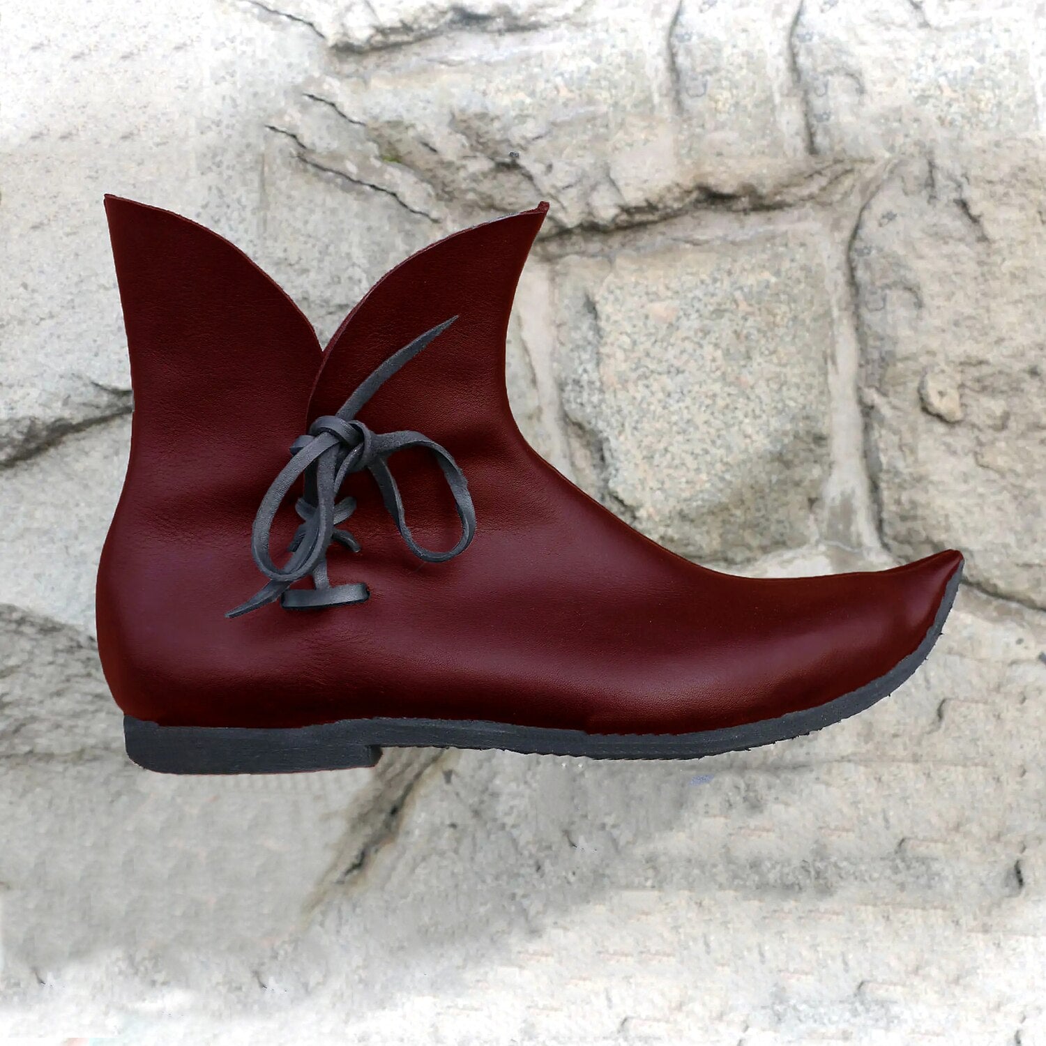 Side Laced Ankle Boots