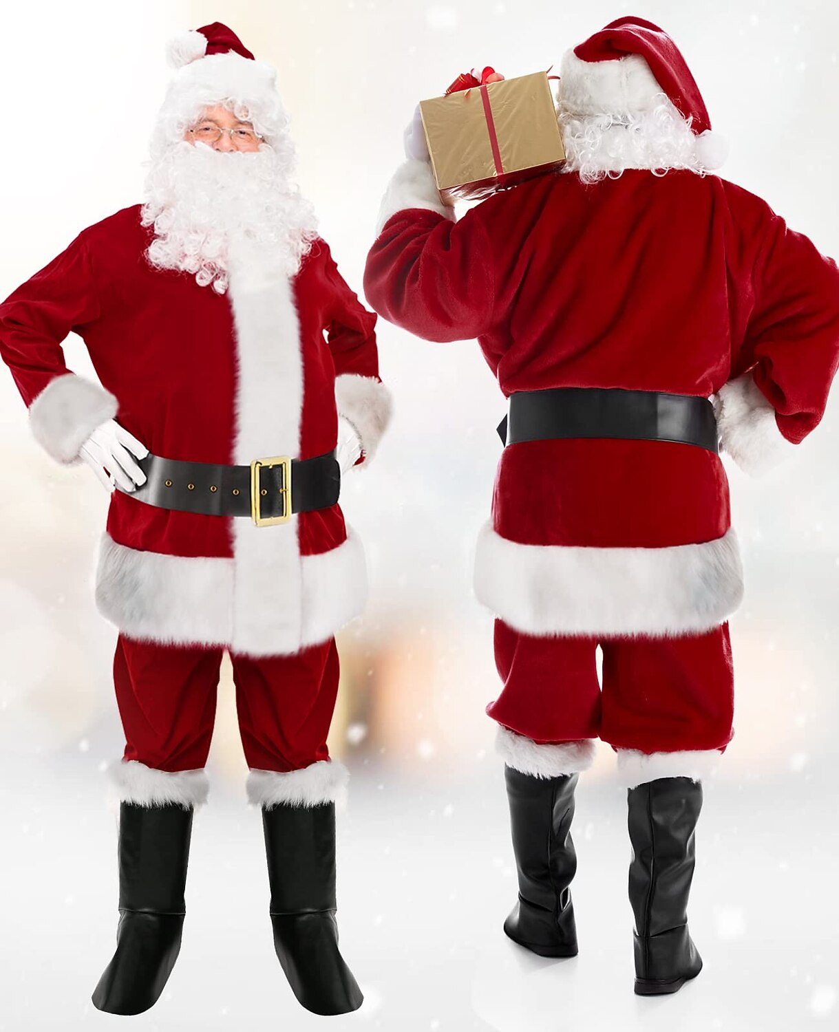 Christmas Outfit Jolly Santa Suit