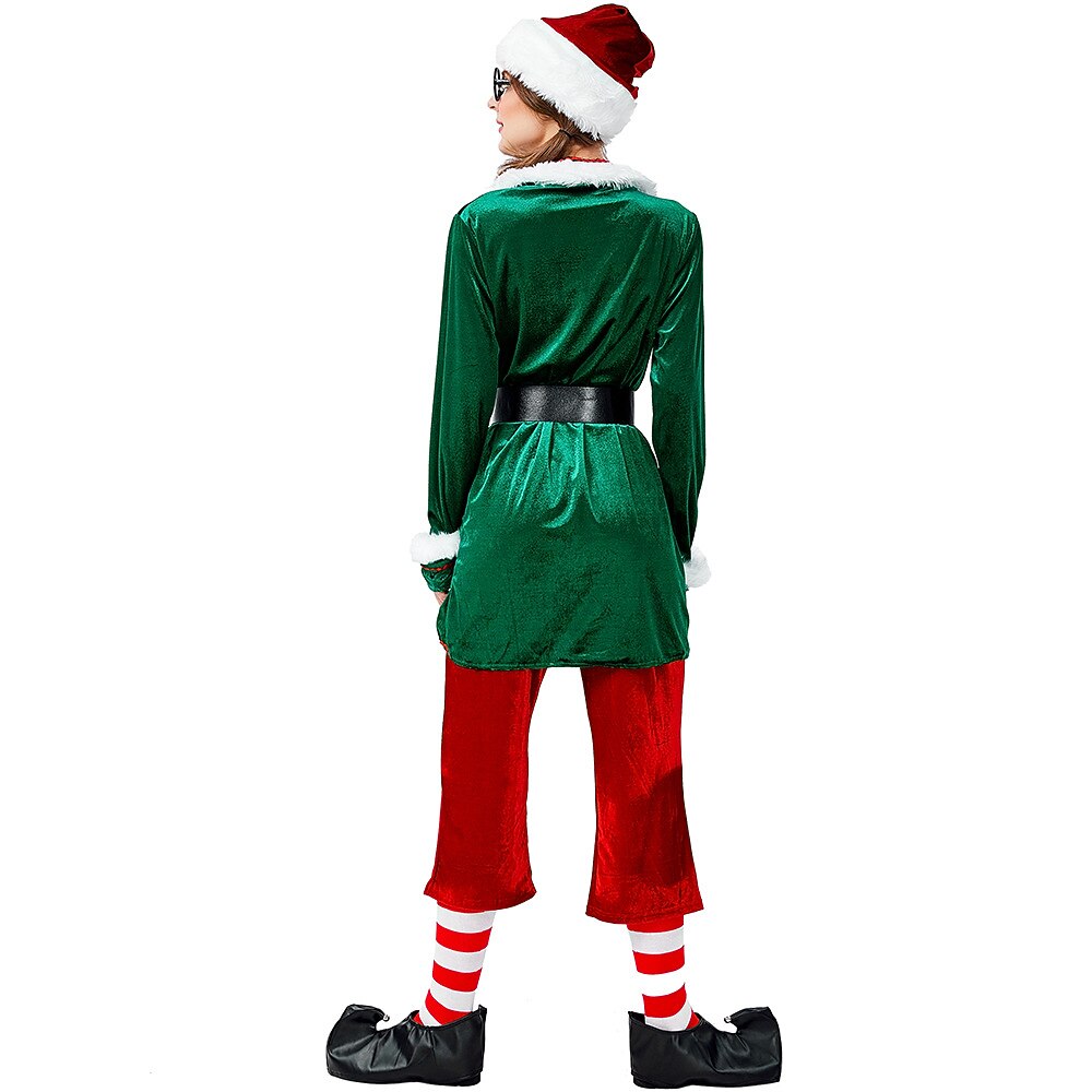 Women's Elf Santa's Helper Outfit