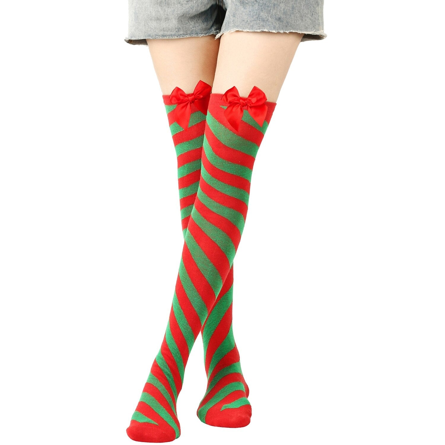 Christmas Elf Long Socks