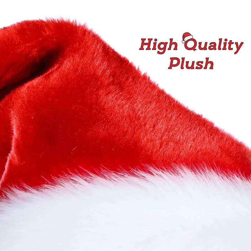 2 PCS Christmas Sants Hat