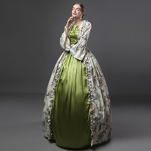 Rococo Marie Antoinette Style Cocktail Dress