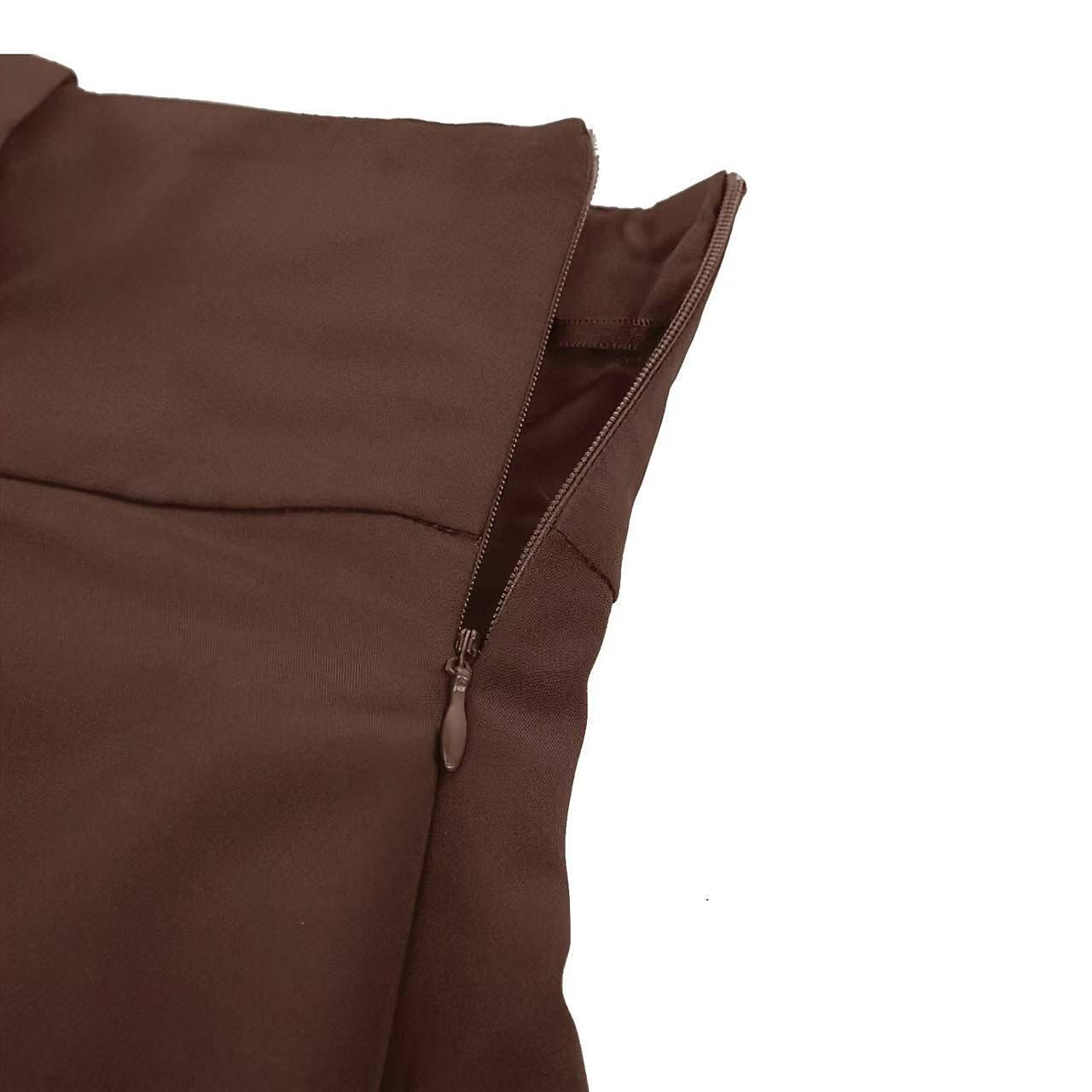 Steampunk Skirt Length Adjustable Skirt With Pocket