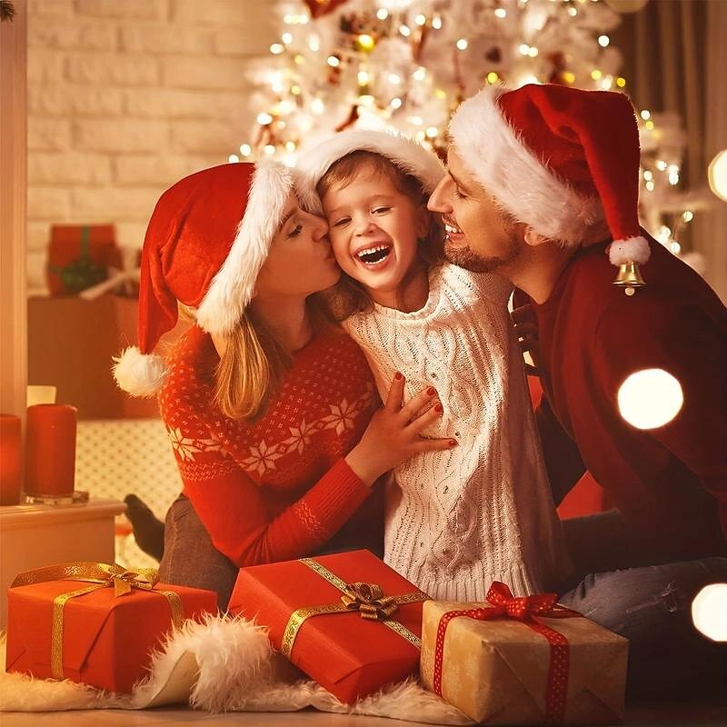 Christmas Plush Santa Hat