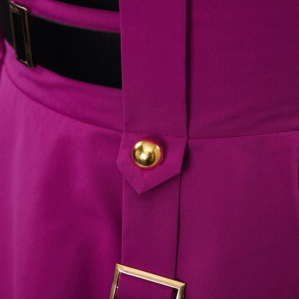 Steampunk Skirt Length Adjustable Skirt With Pocket