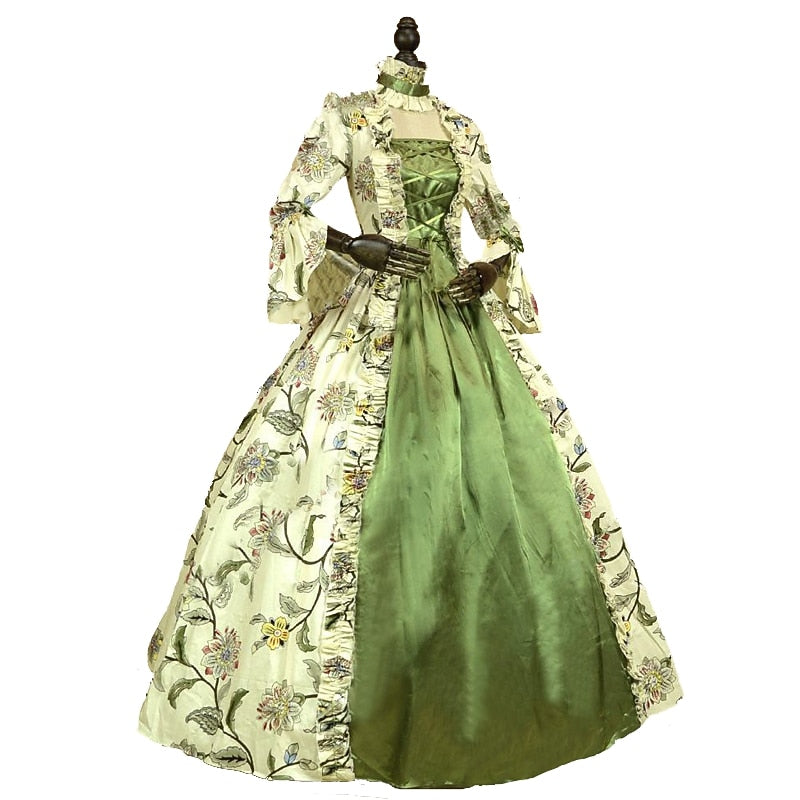 Rococo Marie Antoinette Style Gown