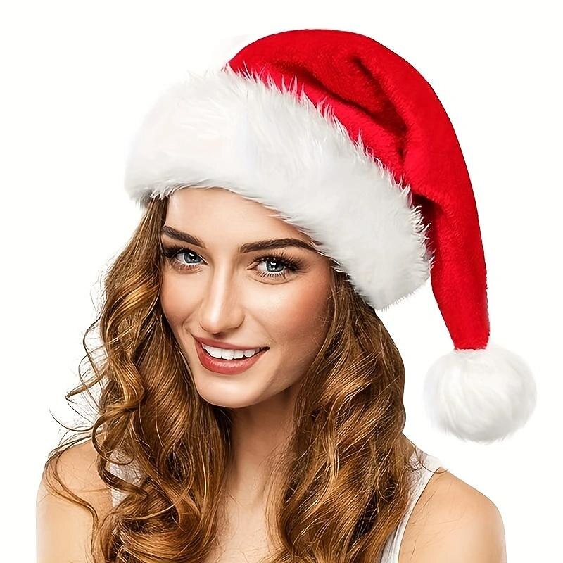 Christmas Plush Santa Hat