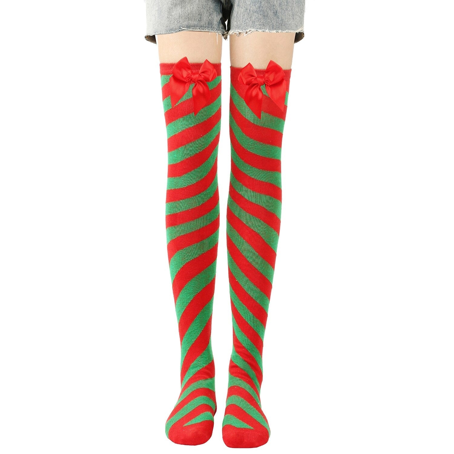 Christmas Elf Long Socks