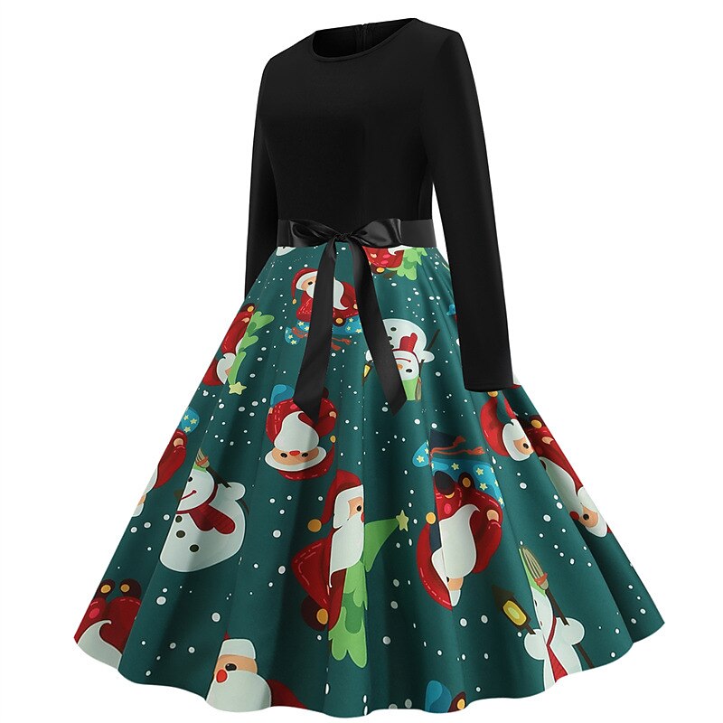 Christmas Gingerbread Party Dress