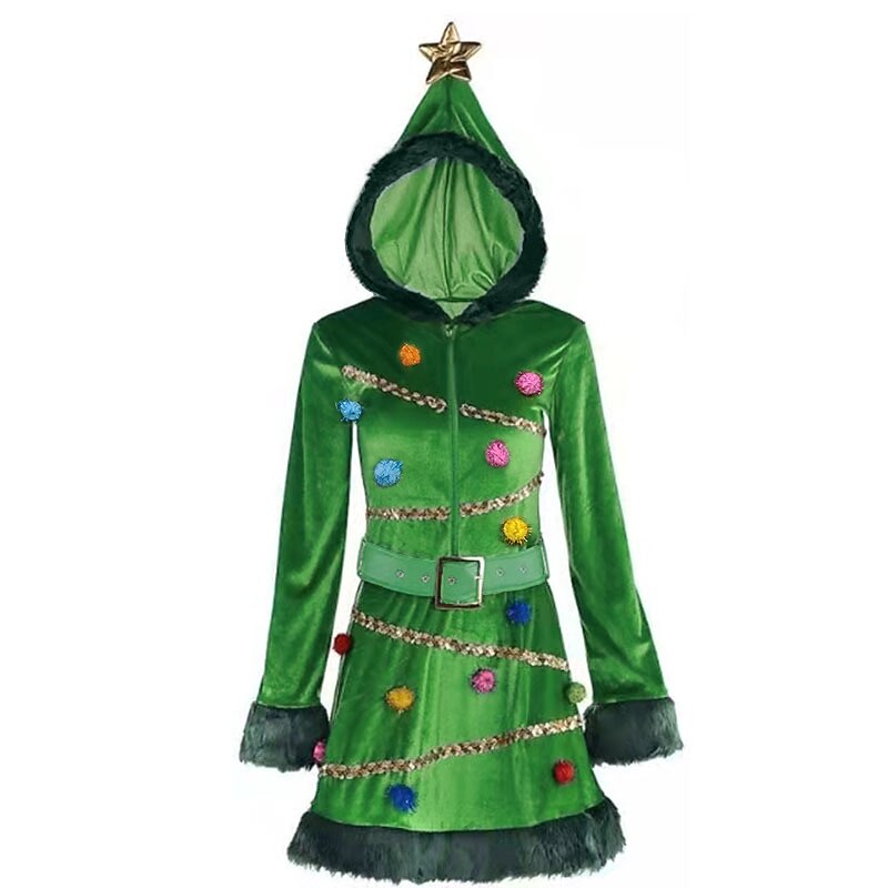 Christmas Tree Star-Topper Dress