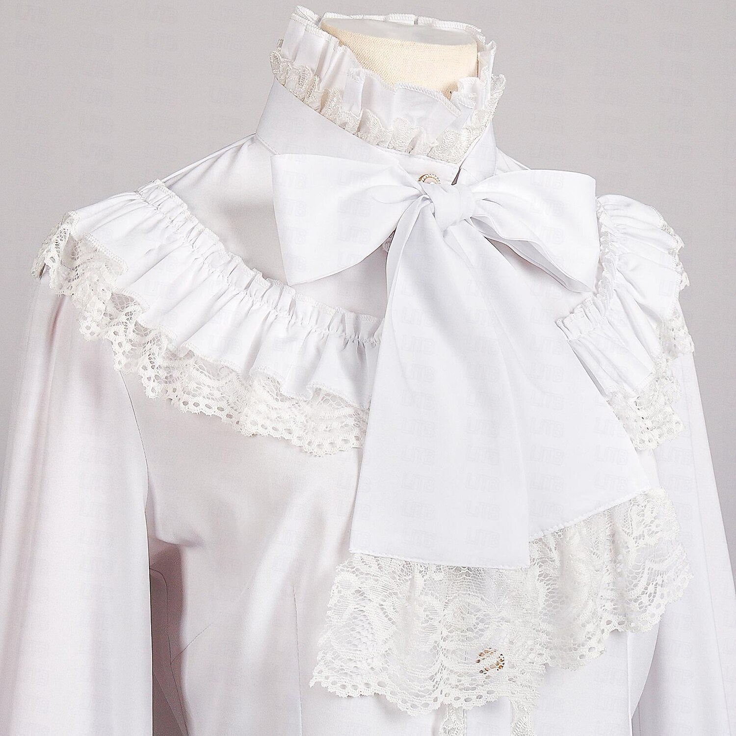 Renaissance Princess Style Ruffle Sleeve  Blouse