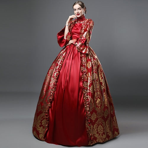 Rococo Marie Antoinette Style Cocktail Dress