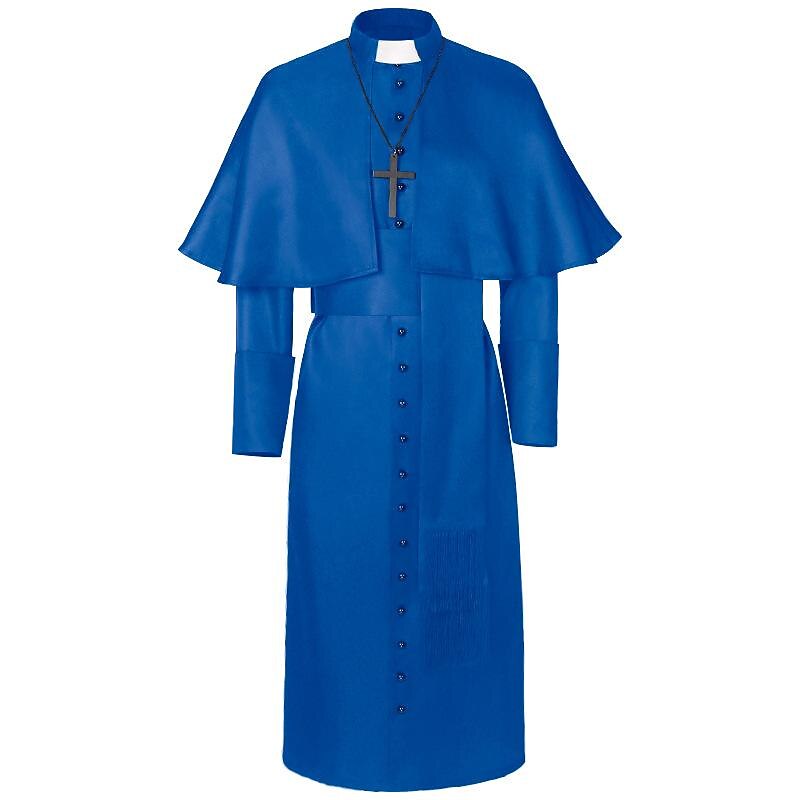 Clergy Cassock with Shoulder Cape