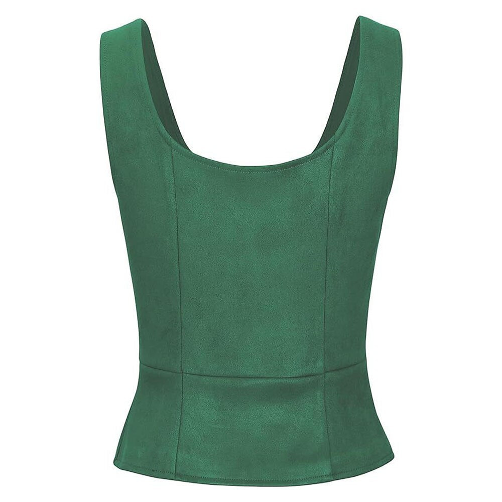 Pirate Renaissance Lace up Corset Vest Bodice